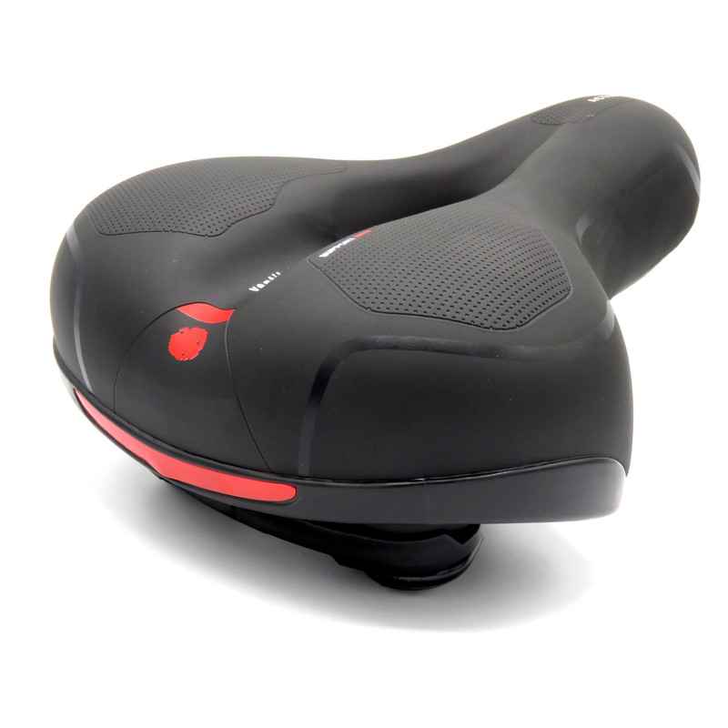 Active bicycle saddle